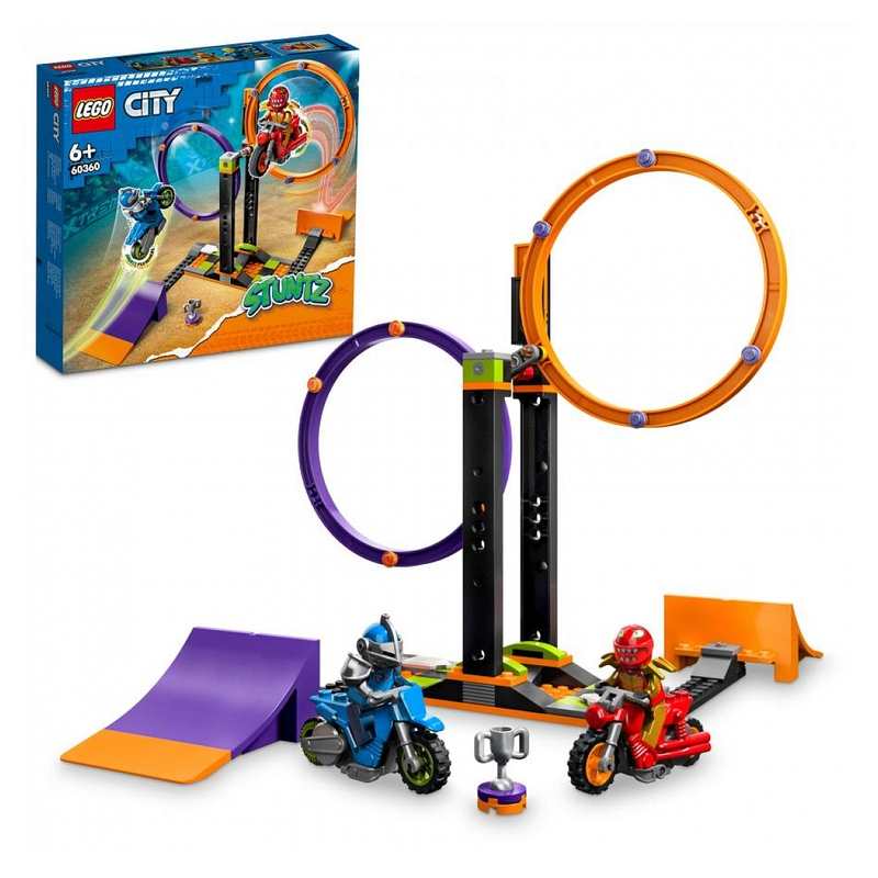 60360 Le défi de cascade : les cercles rotatifs LEGO City