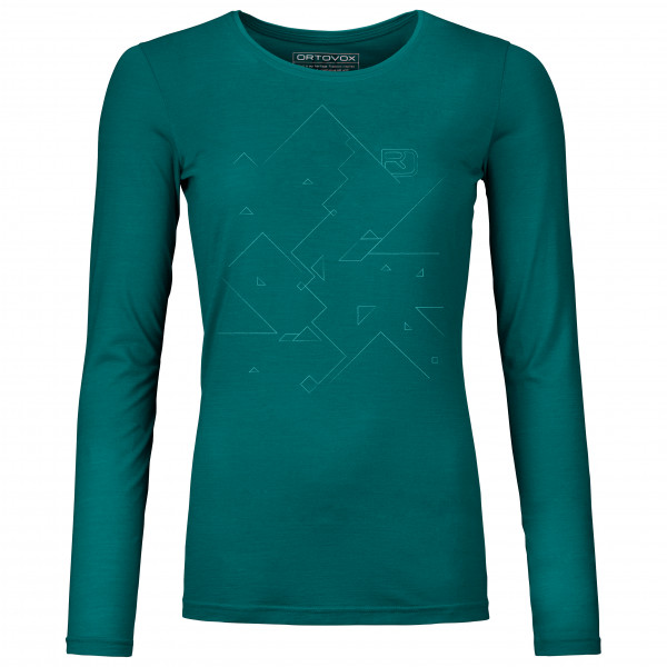 Ortovox - Women's 185 Merino Tangram L/S - Merinoshirt