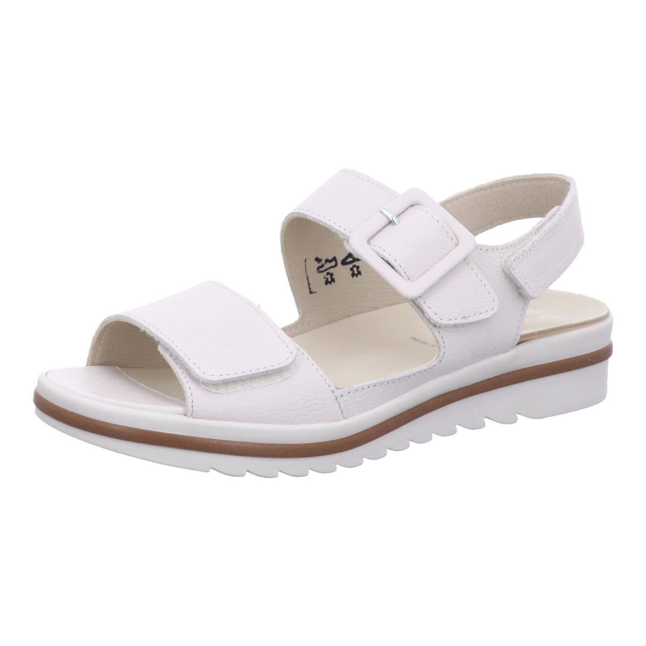 WALDLÄUFER Klassische Sandalen weiss Hakura