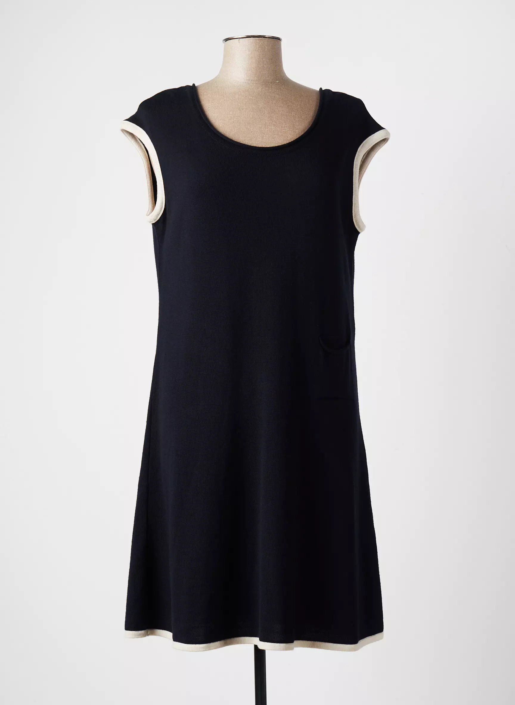 Royal Mer Robes Mi Longues Femme couleur bleu