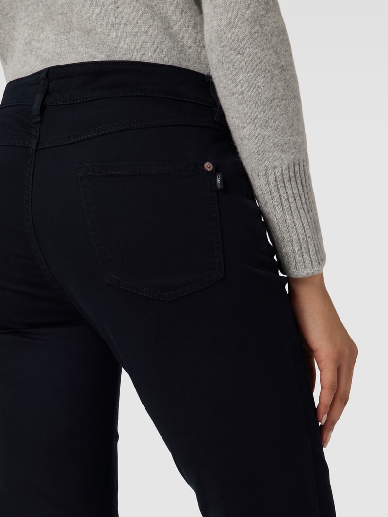 Jeans im 5-Pocket-Design Modell 'CORA' in marineblau