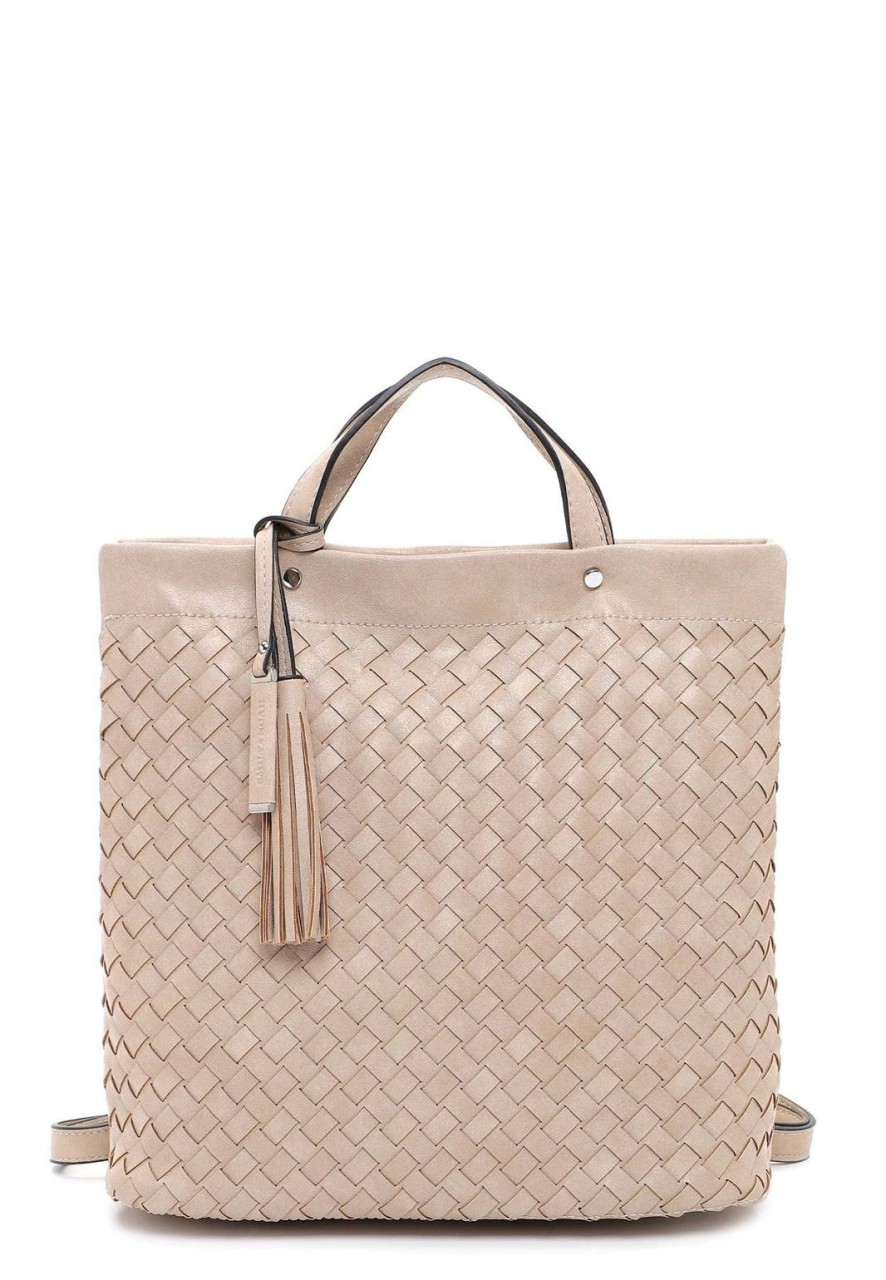 EMILY & NOAH Handtaschen taupe Kristin