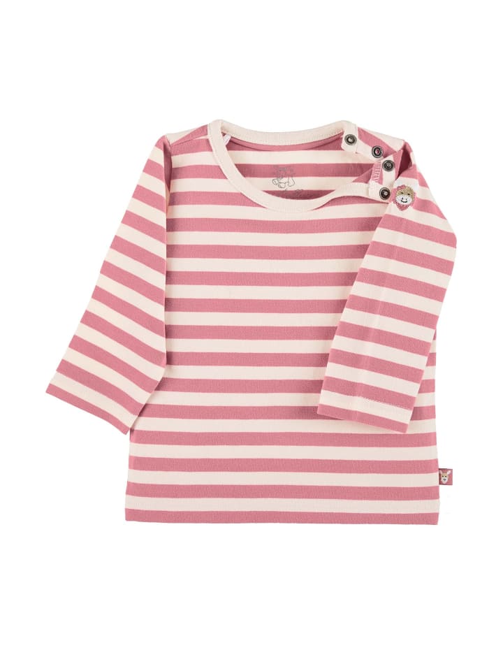 Sterntaler GOTS Langarmshirt gestreift in rosa günstig kaufen