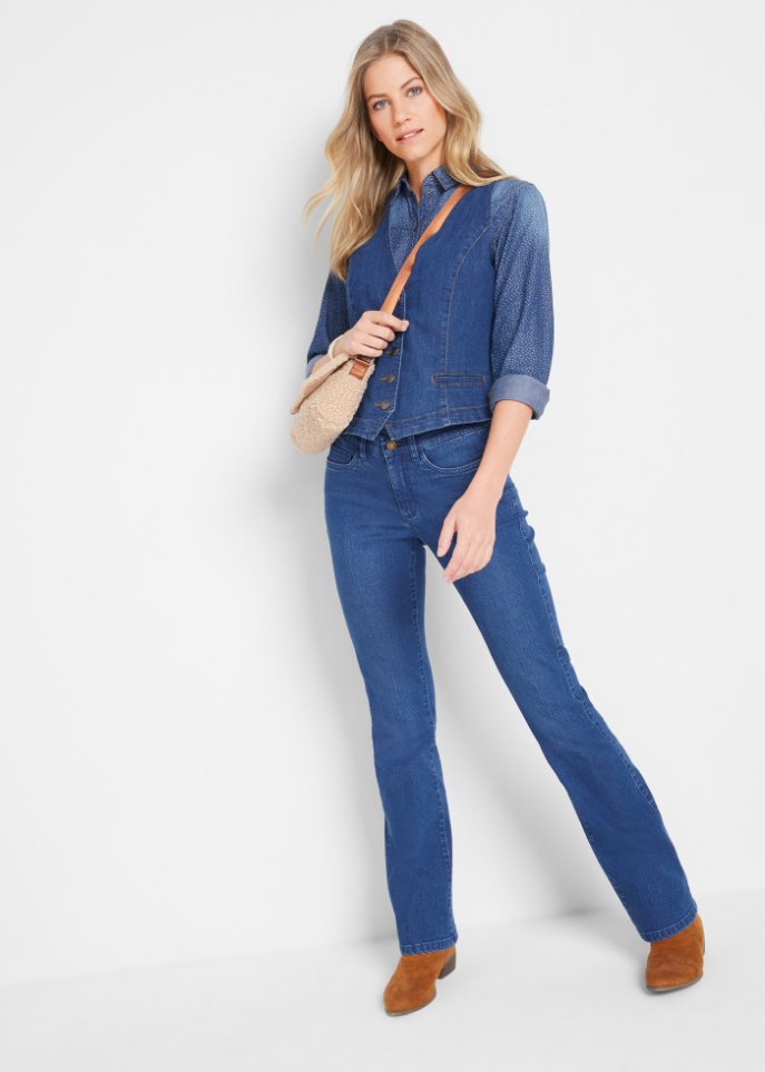 Stretch-Jeansweste