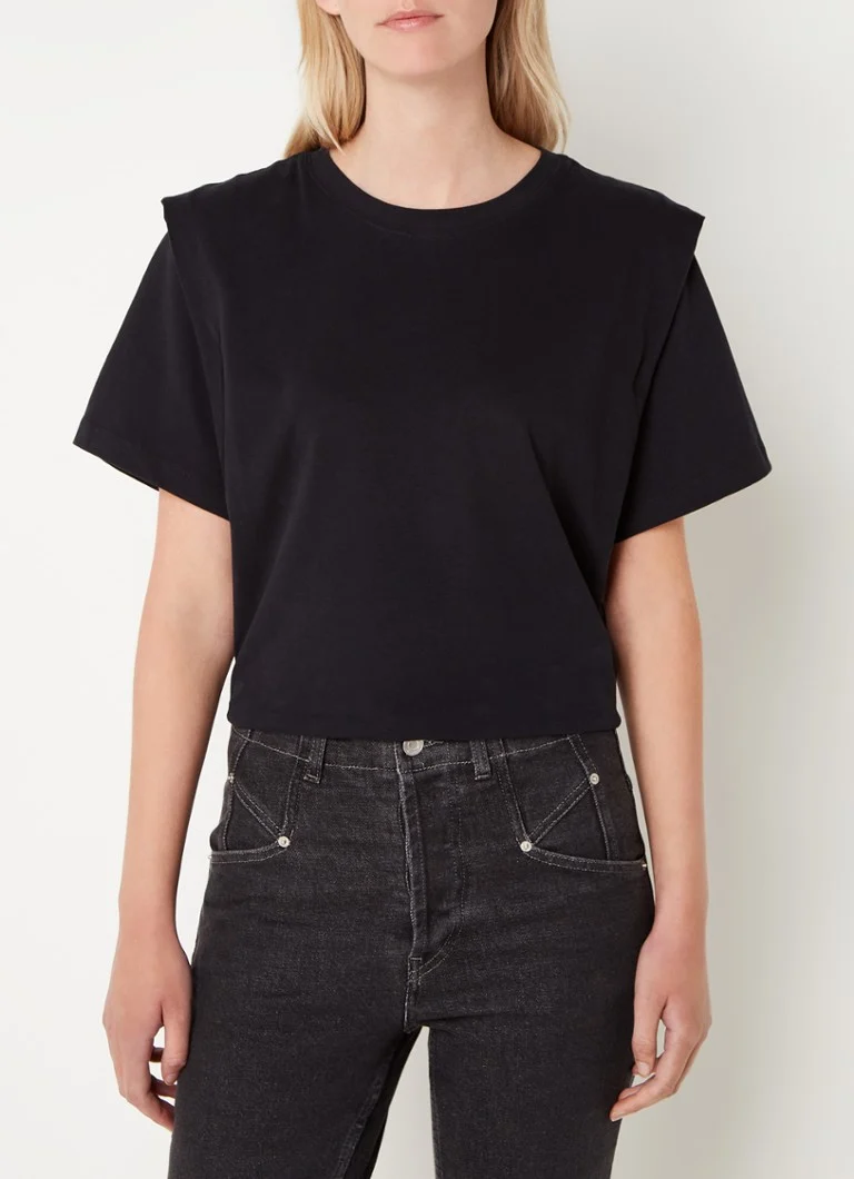 T-shirt Isabel Marant Zelitos con dettaglio sulla spalla