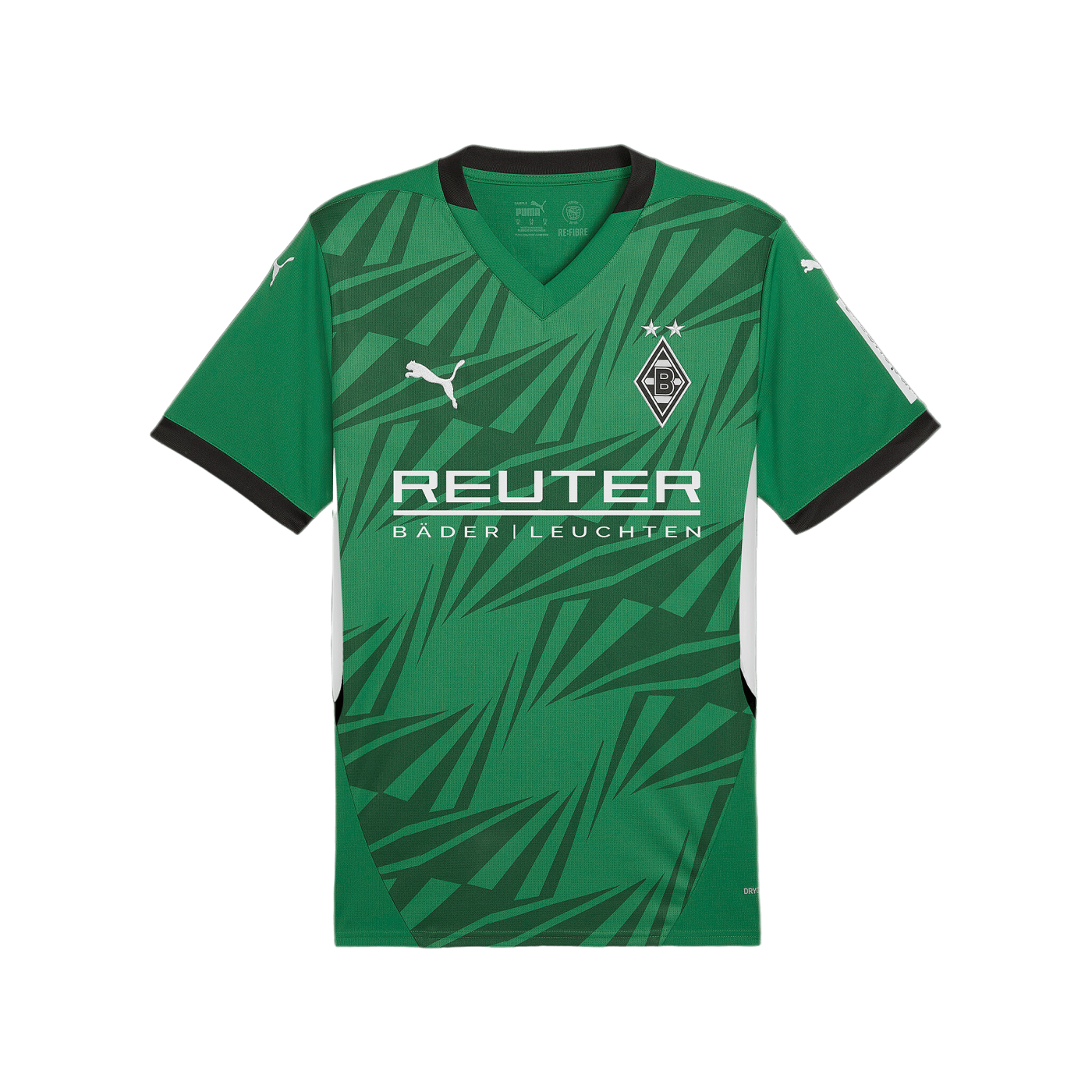 PUMA Borussia Mönchengladbach Trikot Away mit Sponsor 2024/2025 Grün F07