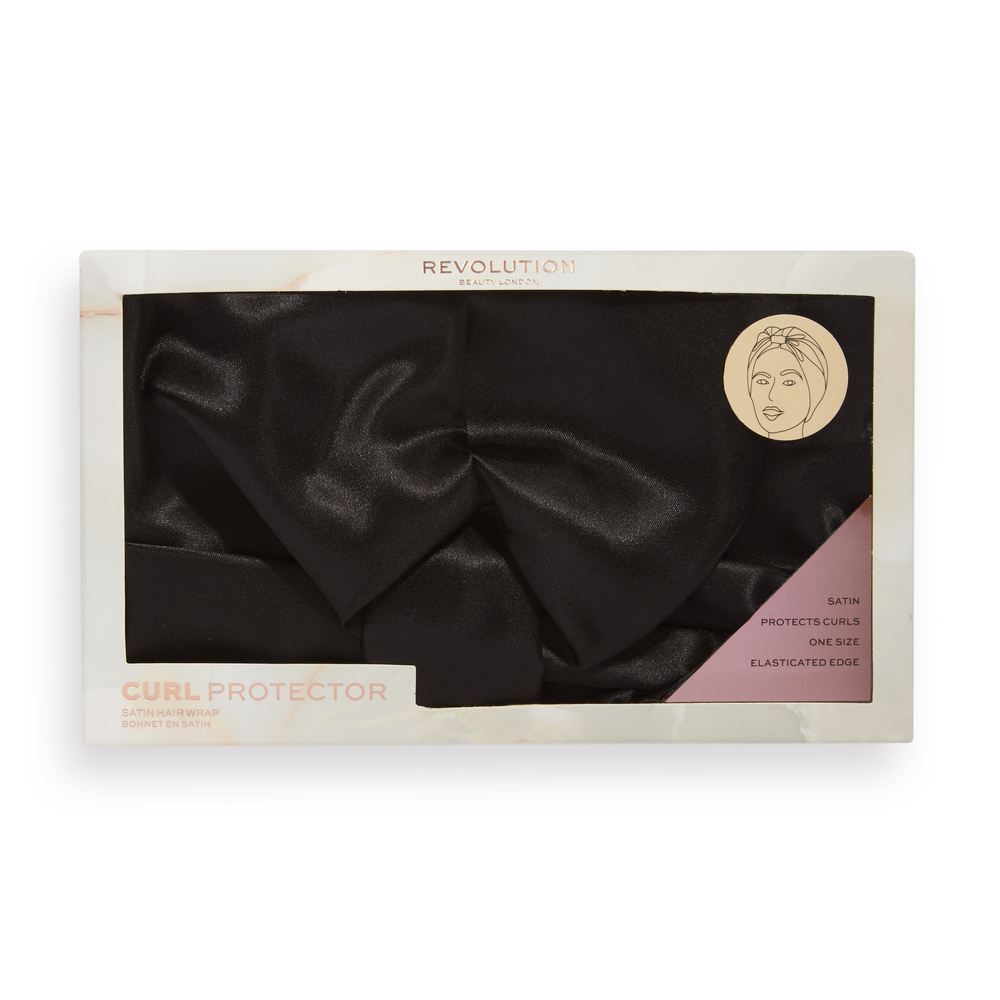revolution hair Revolution Haircare Satin Hair Wrap Black Wrap cheveux