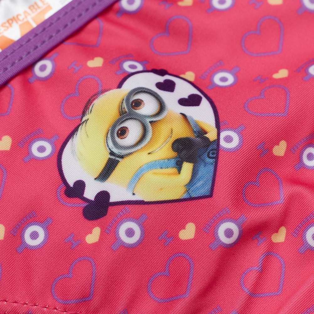 Ich – Einfach unverbesserlich Minions Mädchen Badehose EP1965-fushia