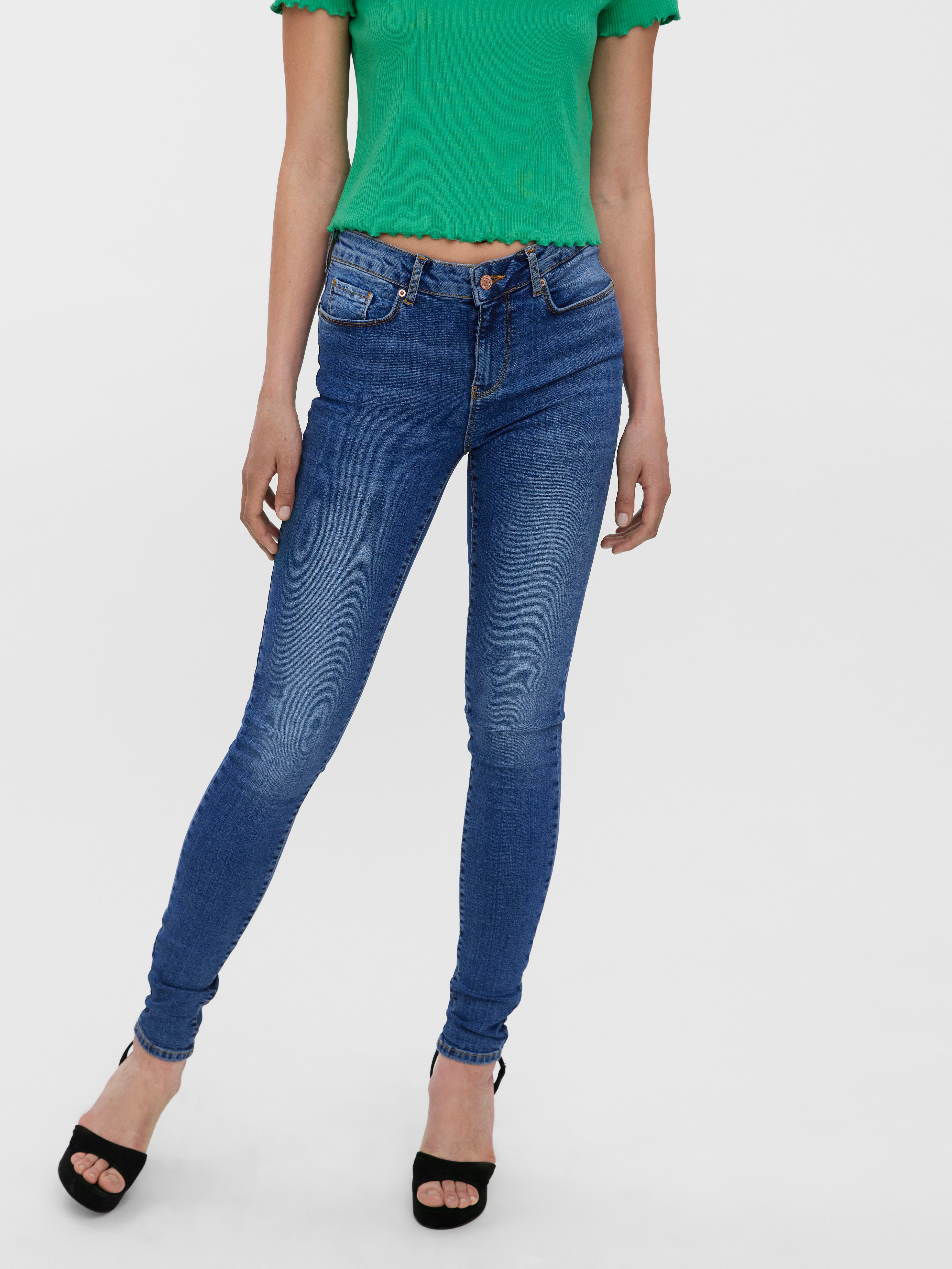VMSEVEN Mid Rise Slim Fit Jeans