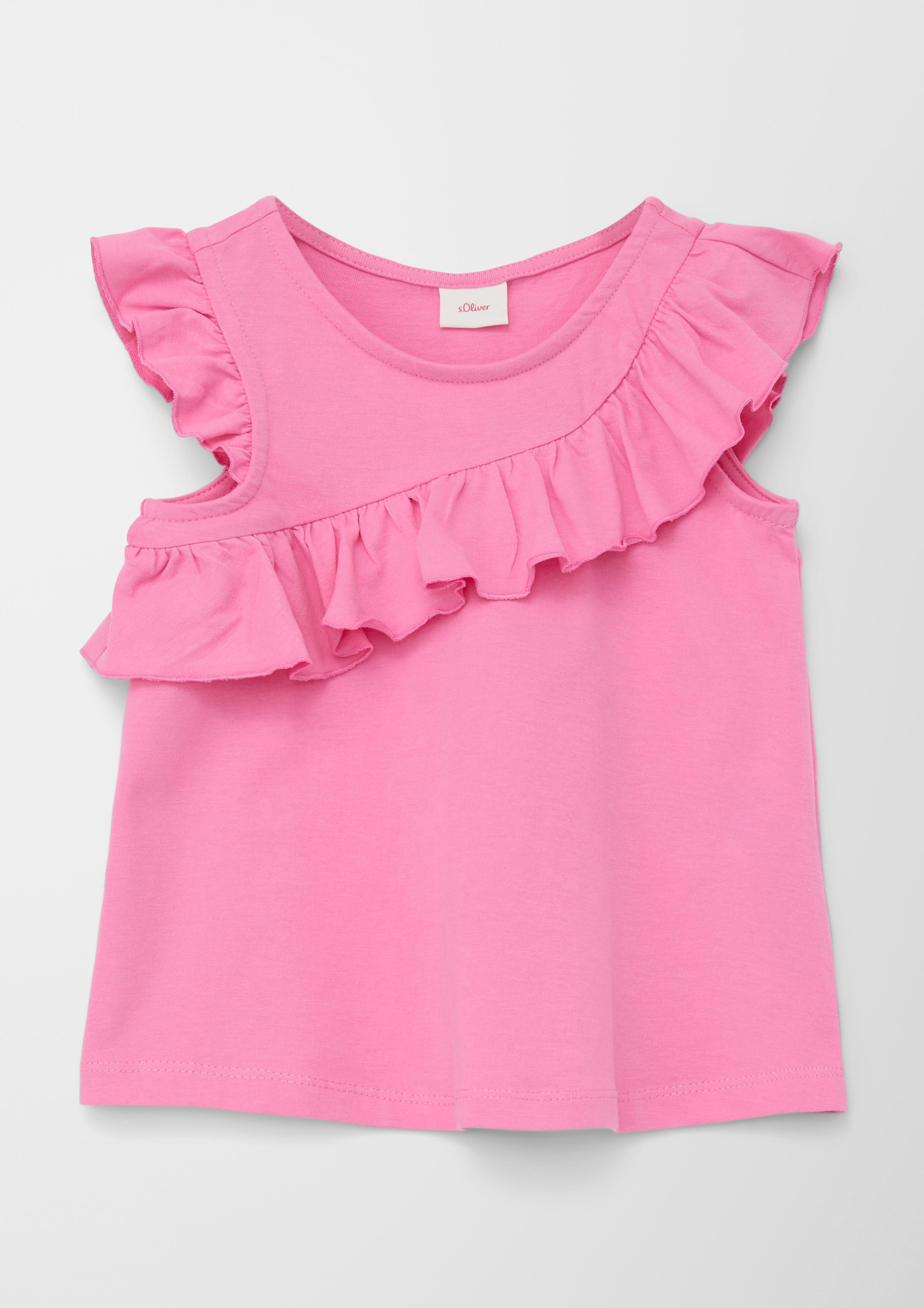 T-Shirt mit Volants  2130400-4419