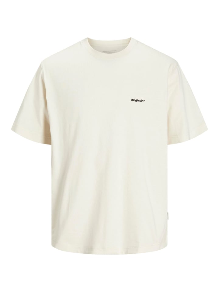 JACK & JONES PLUS T-shirt in Antique White günstig kaufen