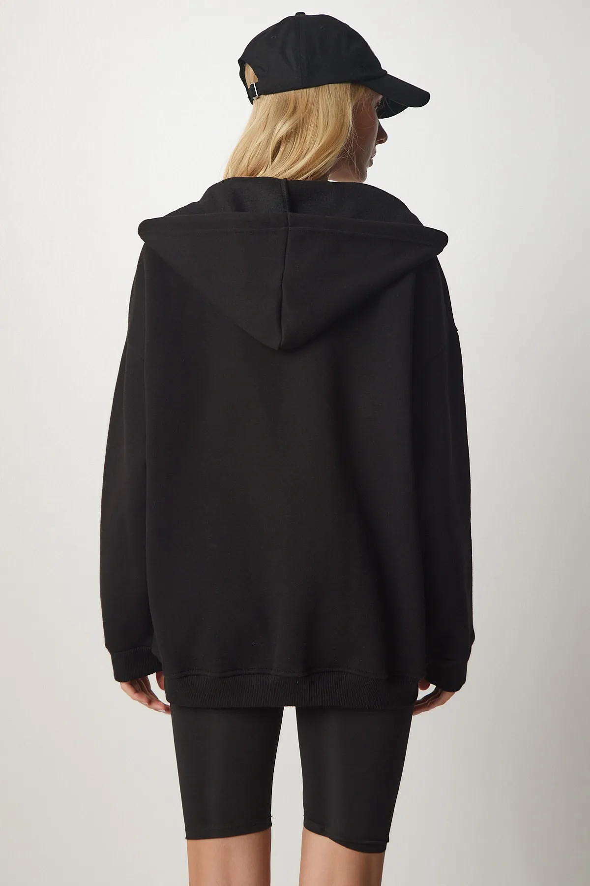 Happiness İstanbul  Sweatshirt - Schwarz - Oversized