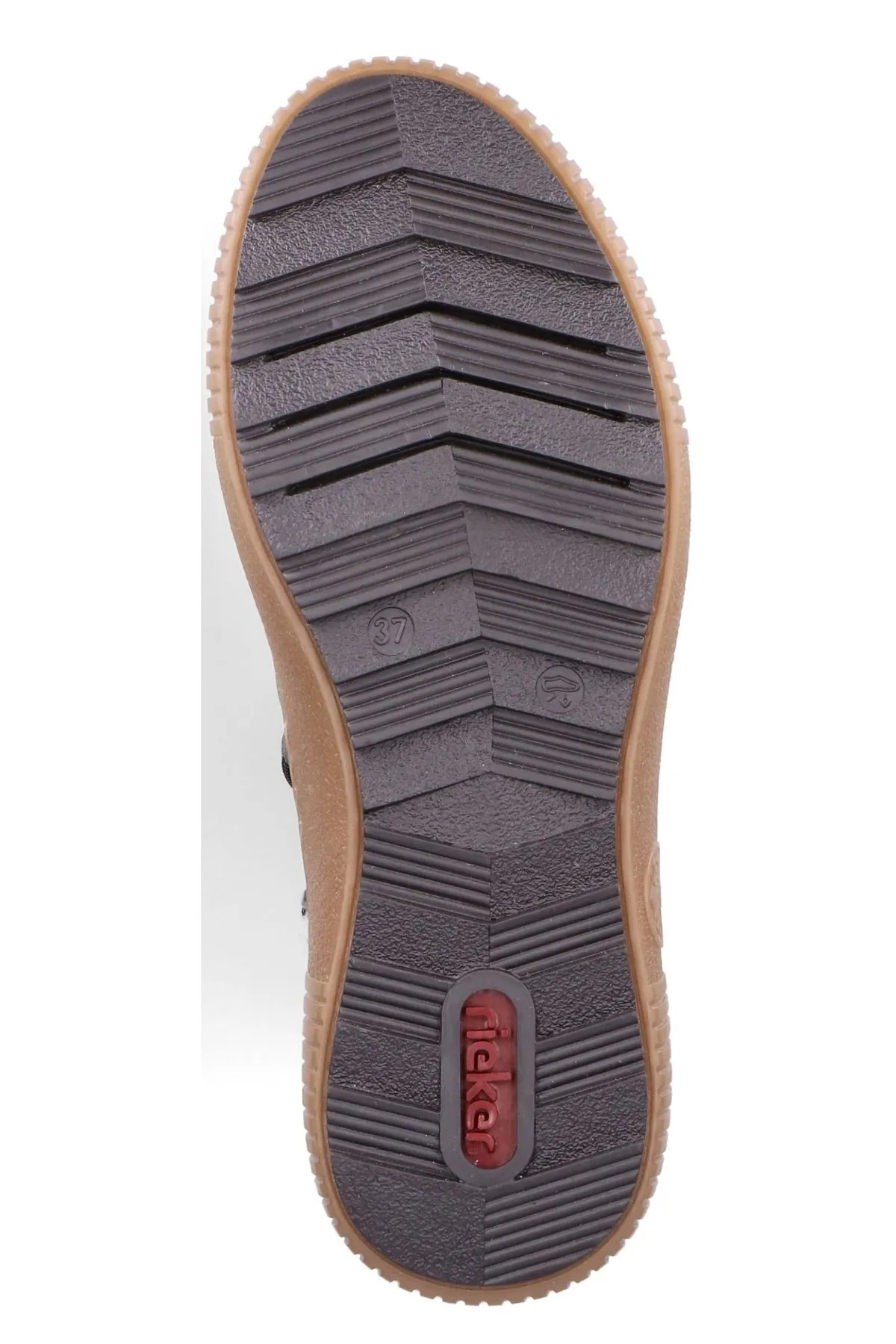 Rieker  Stiefelette - Blau - Flacher Absatz