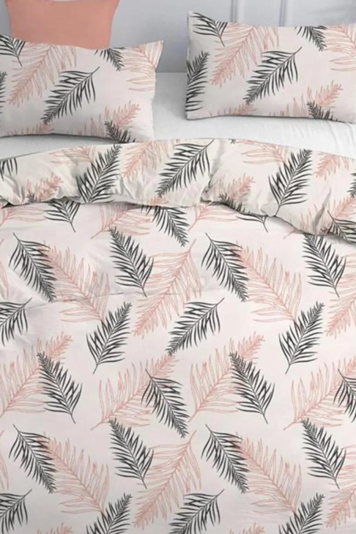 Çeyiz Diyarı  Chiara Doppelbett-Bettbezug-Set, Rosa