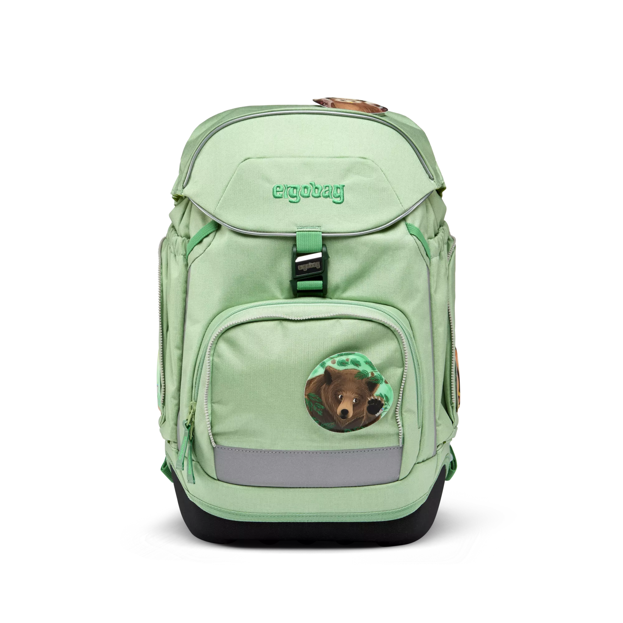 ergobag Schulrucksack-Set Waldbärwohner