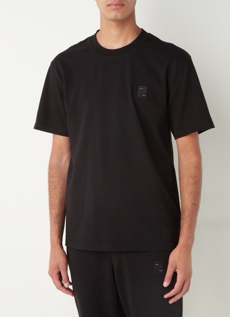 Filling Pieces Lux organic cotton T-shirt with embroidery