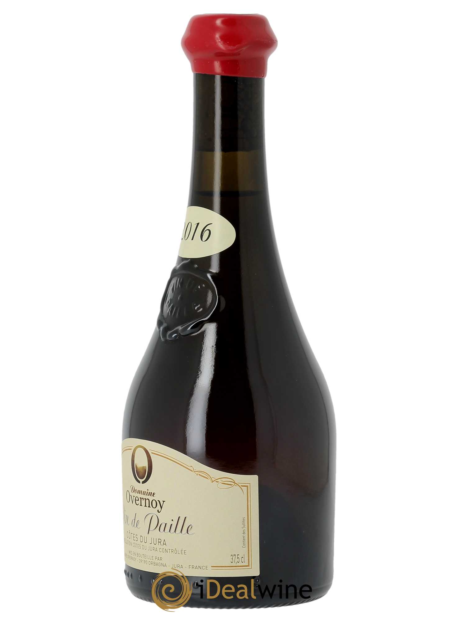 Côtes du Jura Vin de Paille Guillaume Overnoy  2016 - Lot de 1 Demi-bouteille