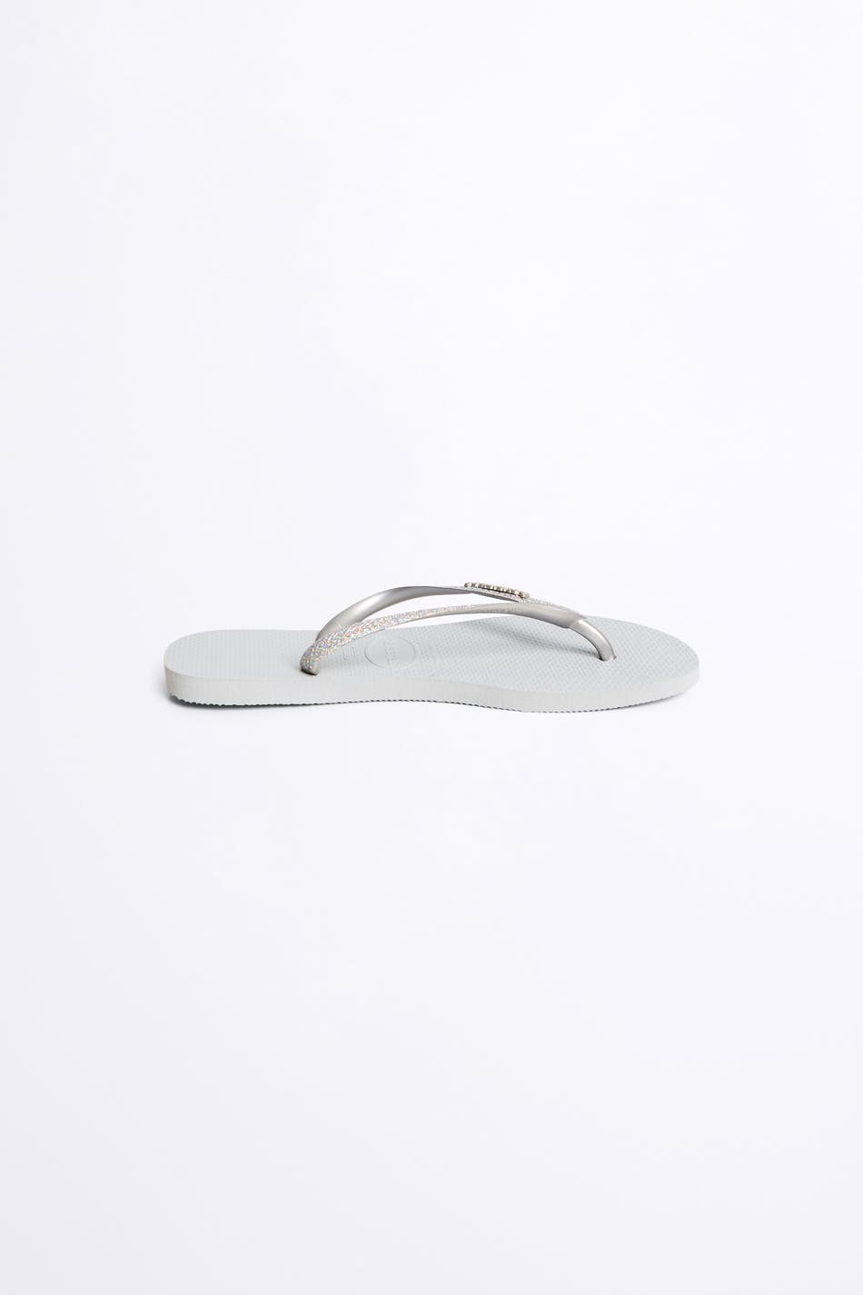 Havaianas glitter flip flops