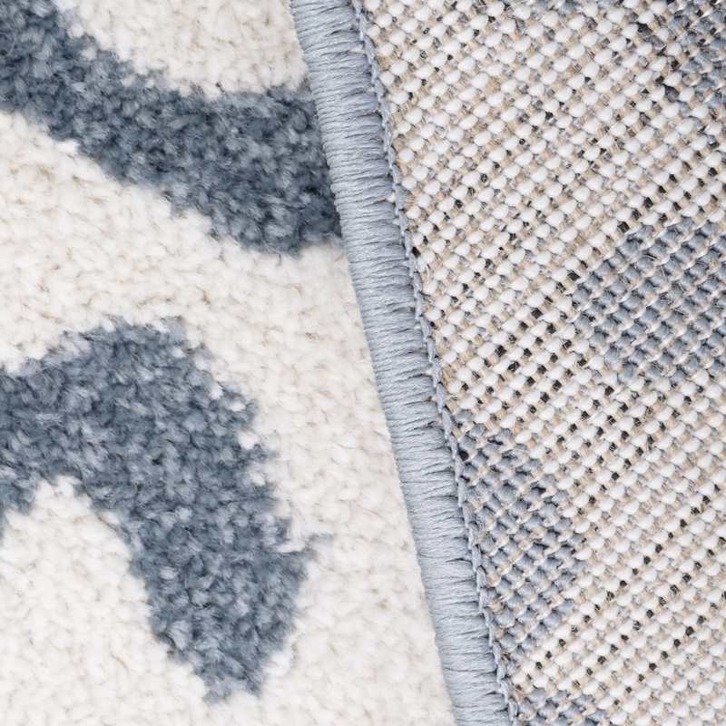 Tapis 100x150cm BAO SILVER BLUE
