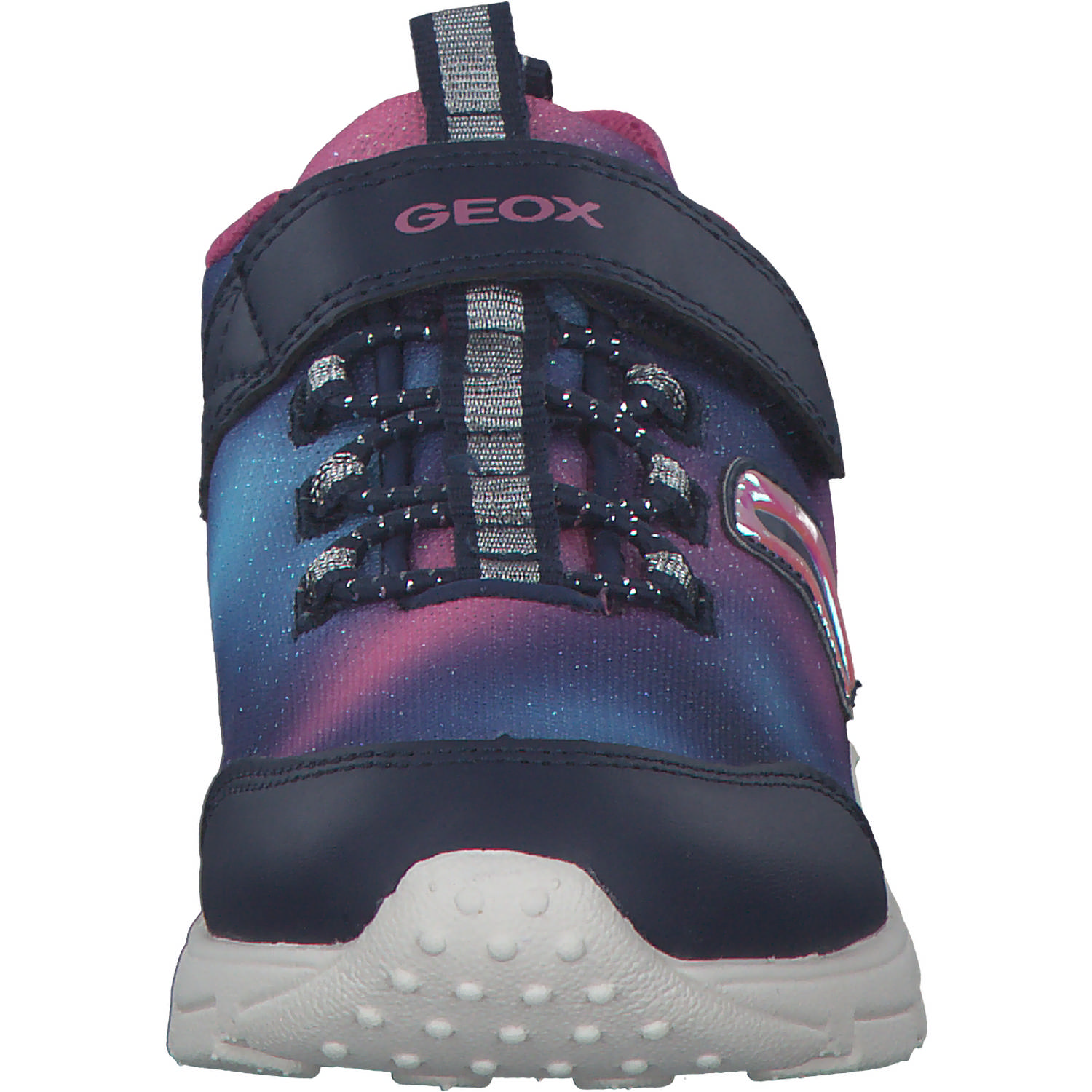 Geox J258HA, Sneakers Low, Kinder, NAVY/FUCHSIA