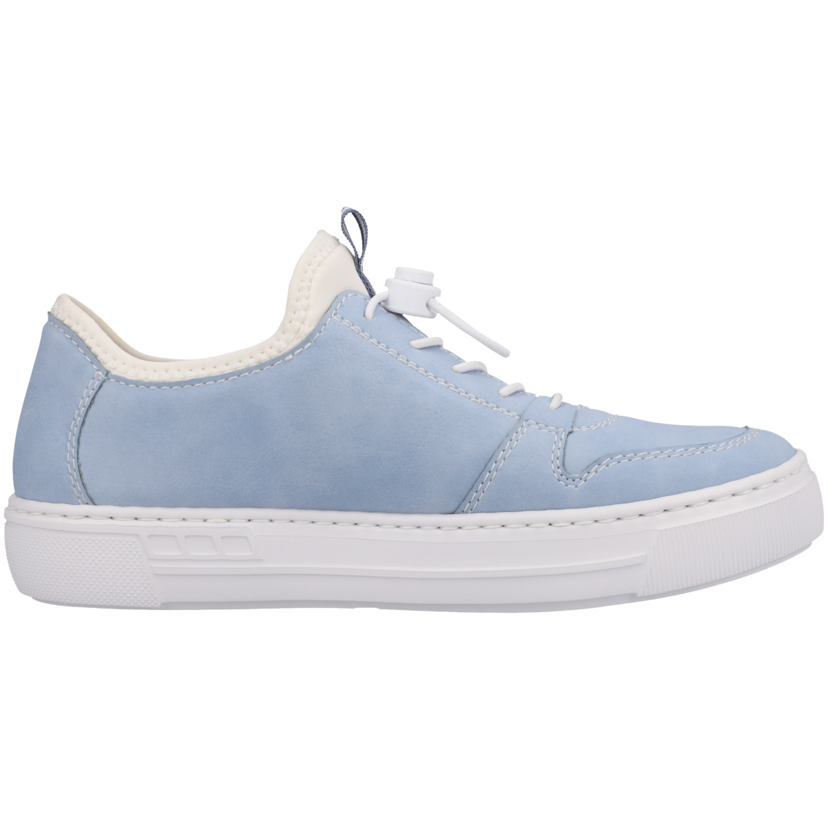 Rieker L9862 Sneaker Low hellblau