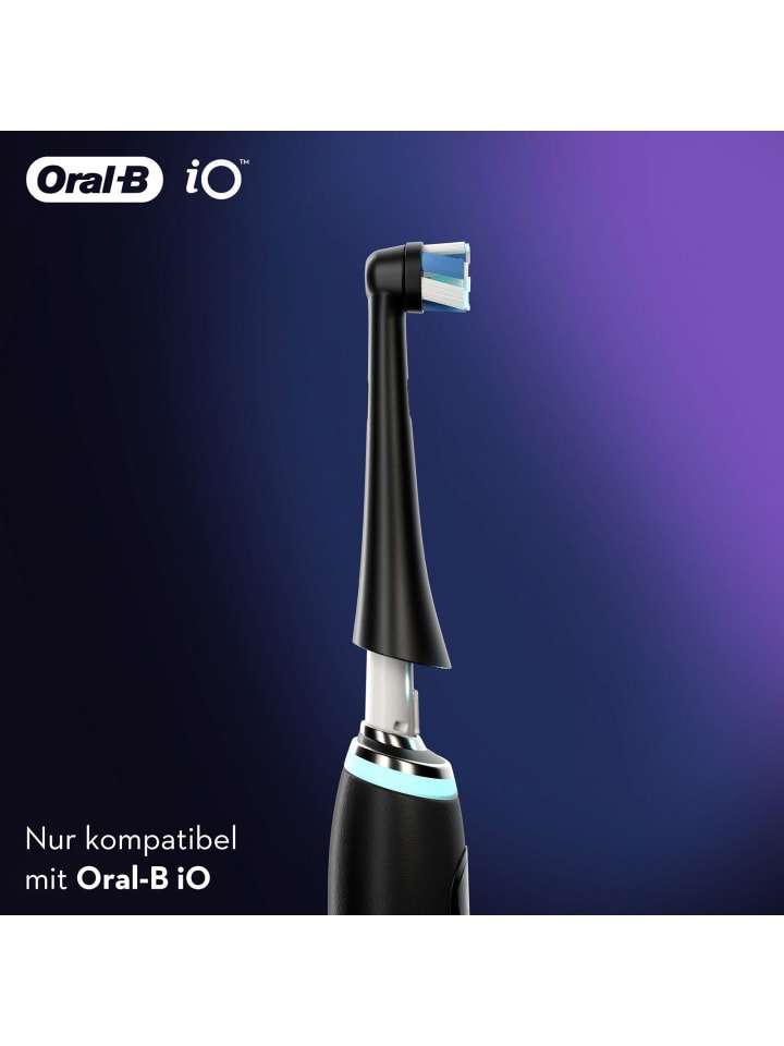 Oral-B 2 er-Set iO Ultimative Reinigung 2er Aufsteckbürsten weiß in Schwarz günstig kaufen onesize