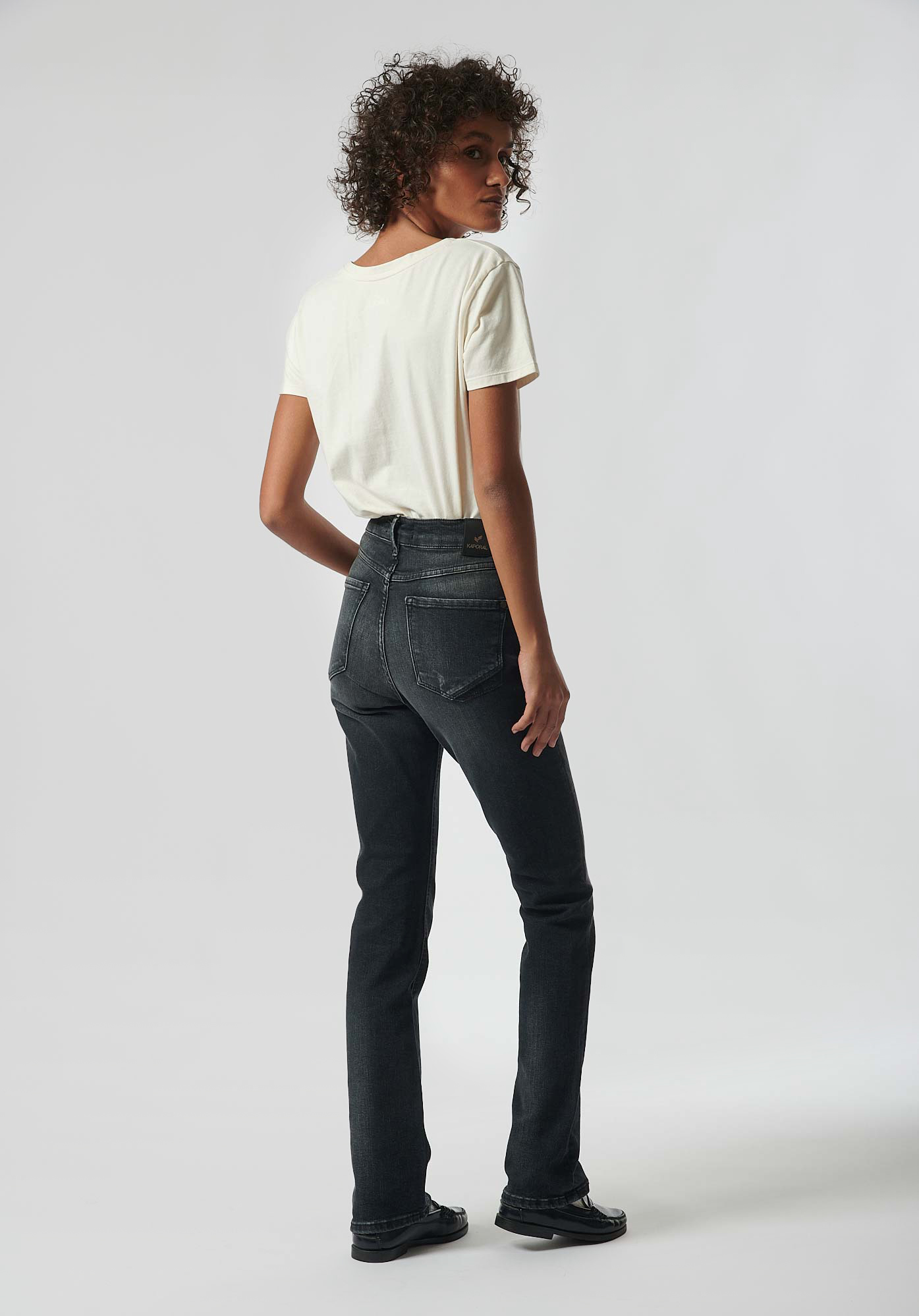 SIBEL  Jean demi-slim femme