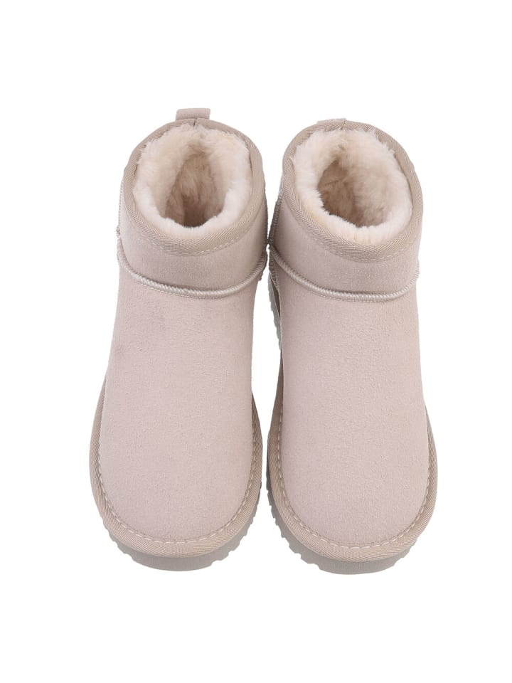 Ital-Design Stiefelette in Beige günstig kaufen