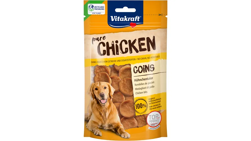 Vitakraft Hundesnack CHICKEN Höhnchentaler 80 g