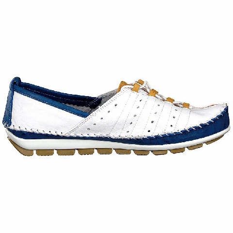 GEMINI Sportliche Slipper weiss
