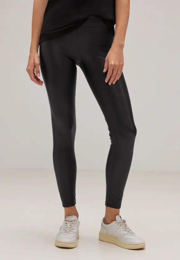 Street One Leggings mit Coating