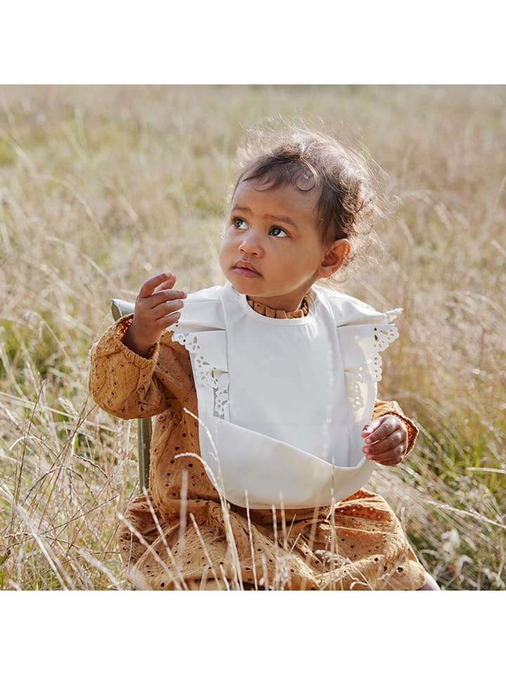 Elodie Details Lätzchen - Vanilla White in Weiß ab 3 Monate günstig kaufen onesize