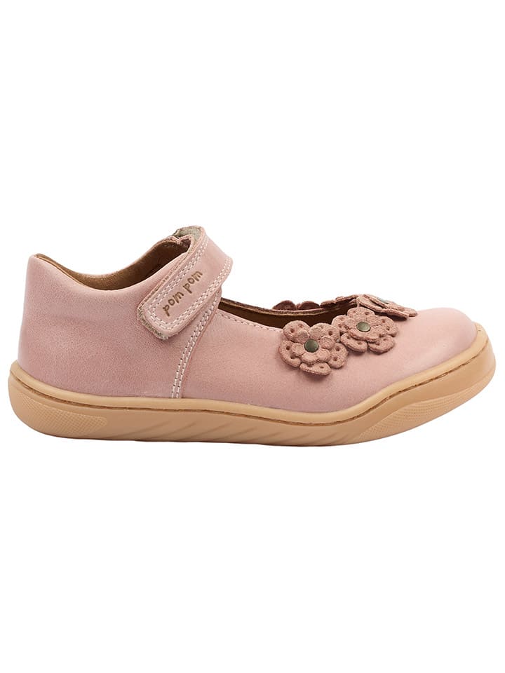 POM POM Leder-Barfußschuhe in Rosa günstig kaufen