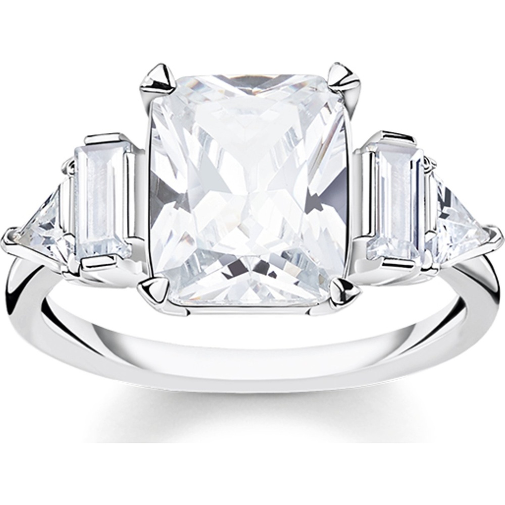 Thomas Sabo Bague pour femme 925 Argent argent Bague