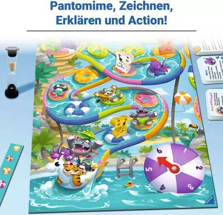 Das Nilpferd in der Achterbahn Kids - Kinderspiel ab 7 Jahren