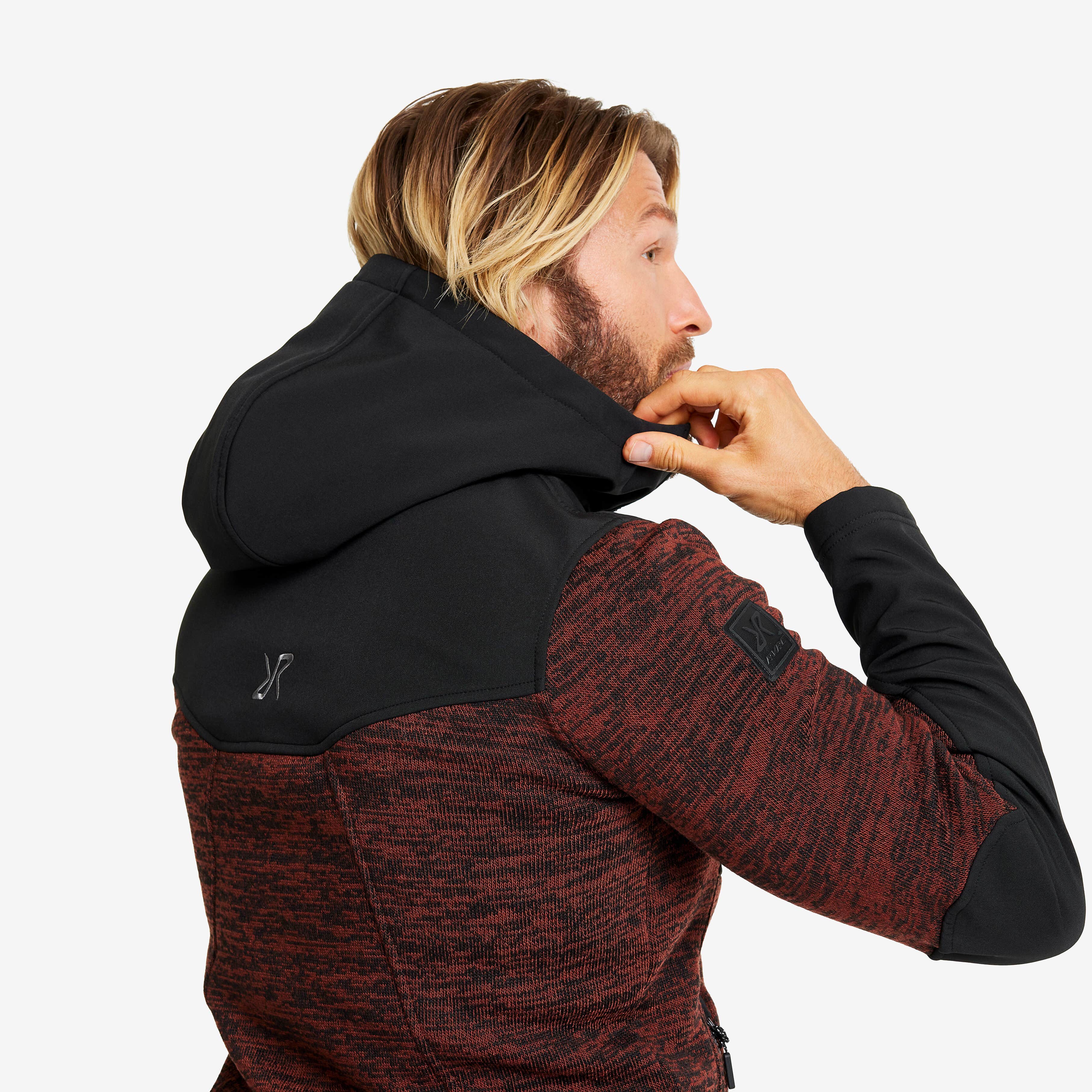 Wander Pro Wool Hoodie Homme Smoked Paprika