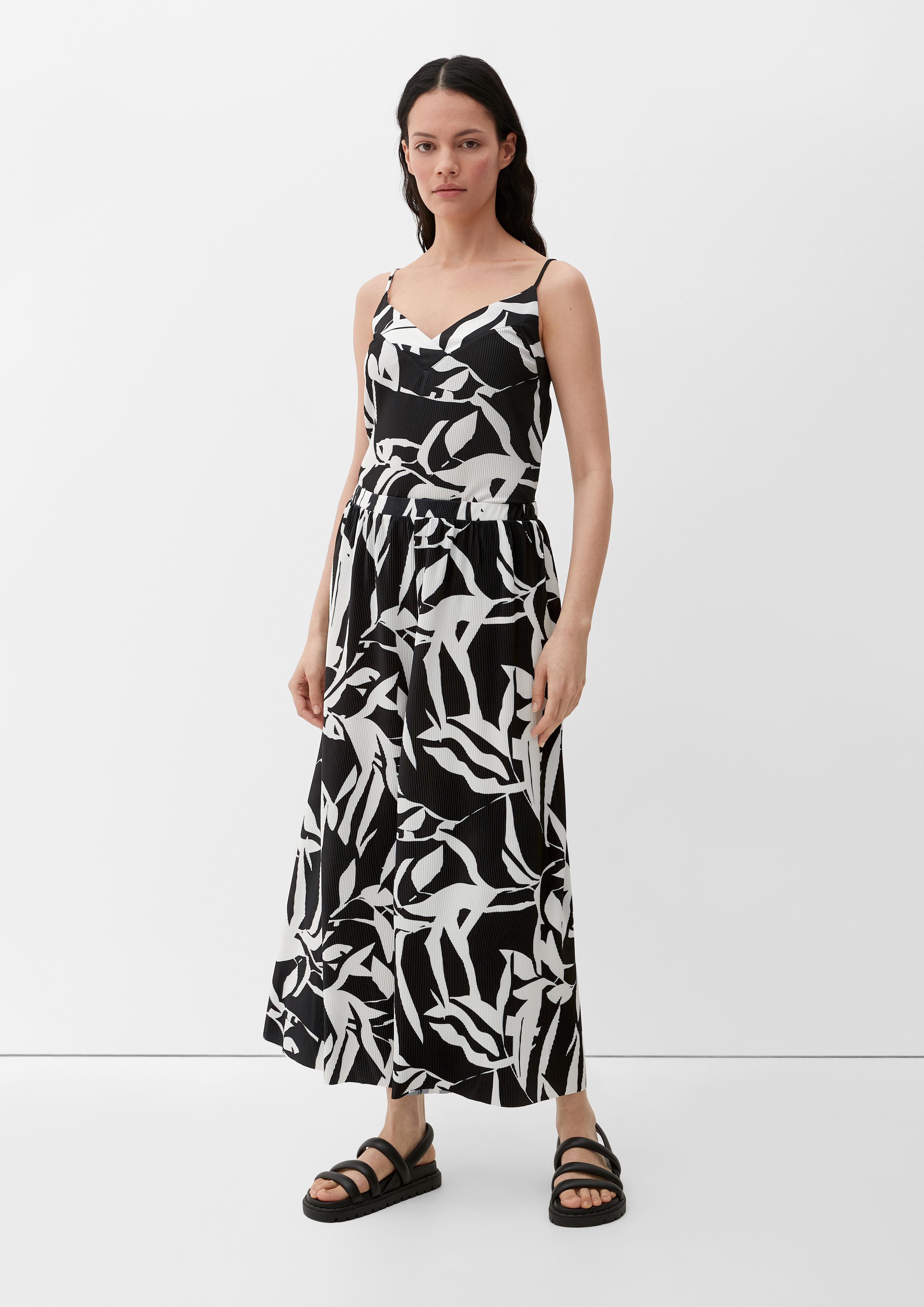 Culotte mit Plisseéfalten  2132021-99A3