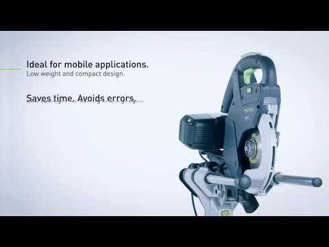 FESTOOL 1600W 216mm Slide Compound Mitre Saw Set KS 60 KAPEX 575465