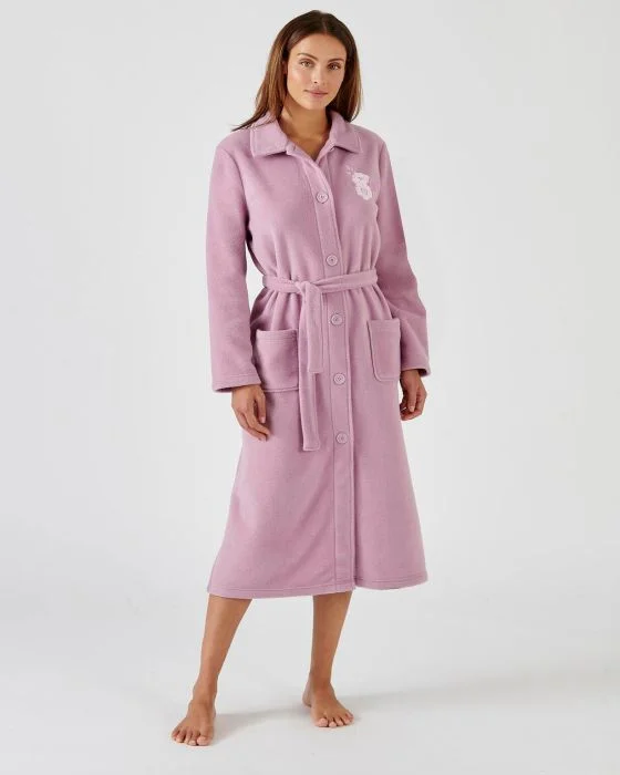 Robe de chambre en molleton polaire 120 cm
