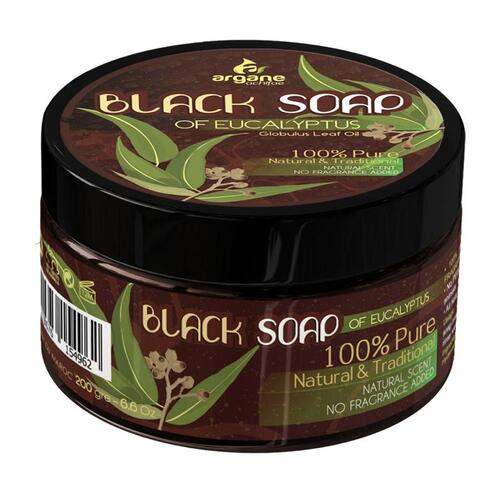 Savon noir d'Argane Achifae ou eucalyptus