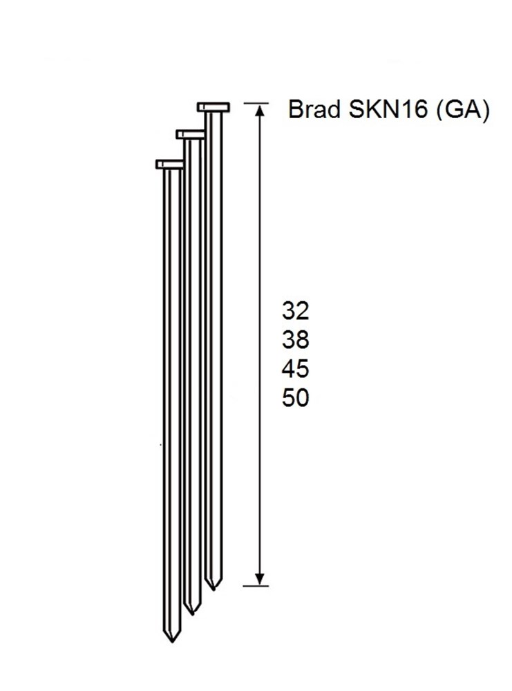 Dutack 5138053 Brad SKN16 50mm 20° verzinkt 2000 Stück