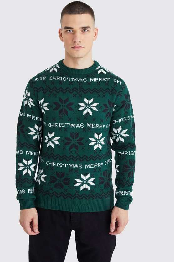Tall Merry Christmas Pullover