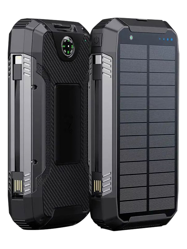 SWEET ACCESS Solar-Powerbank 30.000 mAh in Grau günstig kaufen onesize