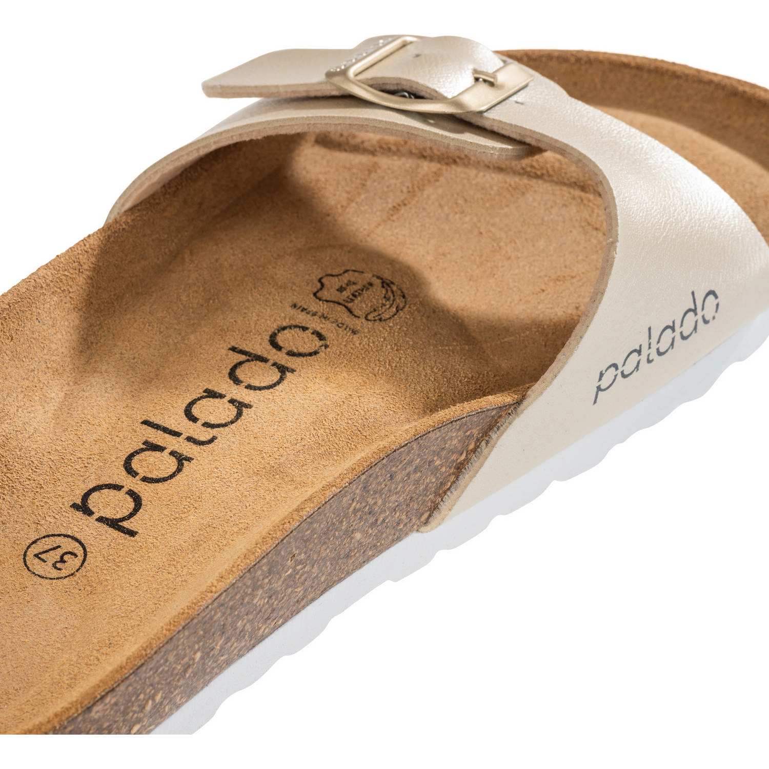 Palado Malta Metallic, Pantoletten, Damen, Metallic Gold Gold