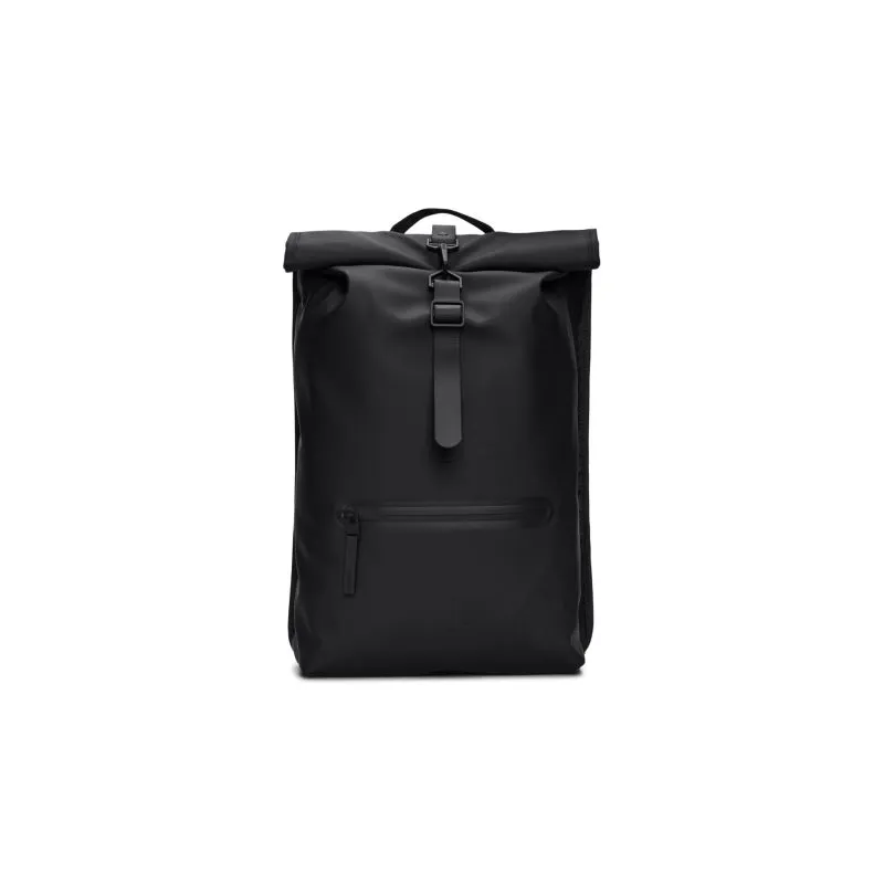 Rains Rolltop Rucksack W3 - Black