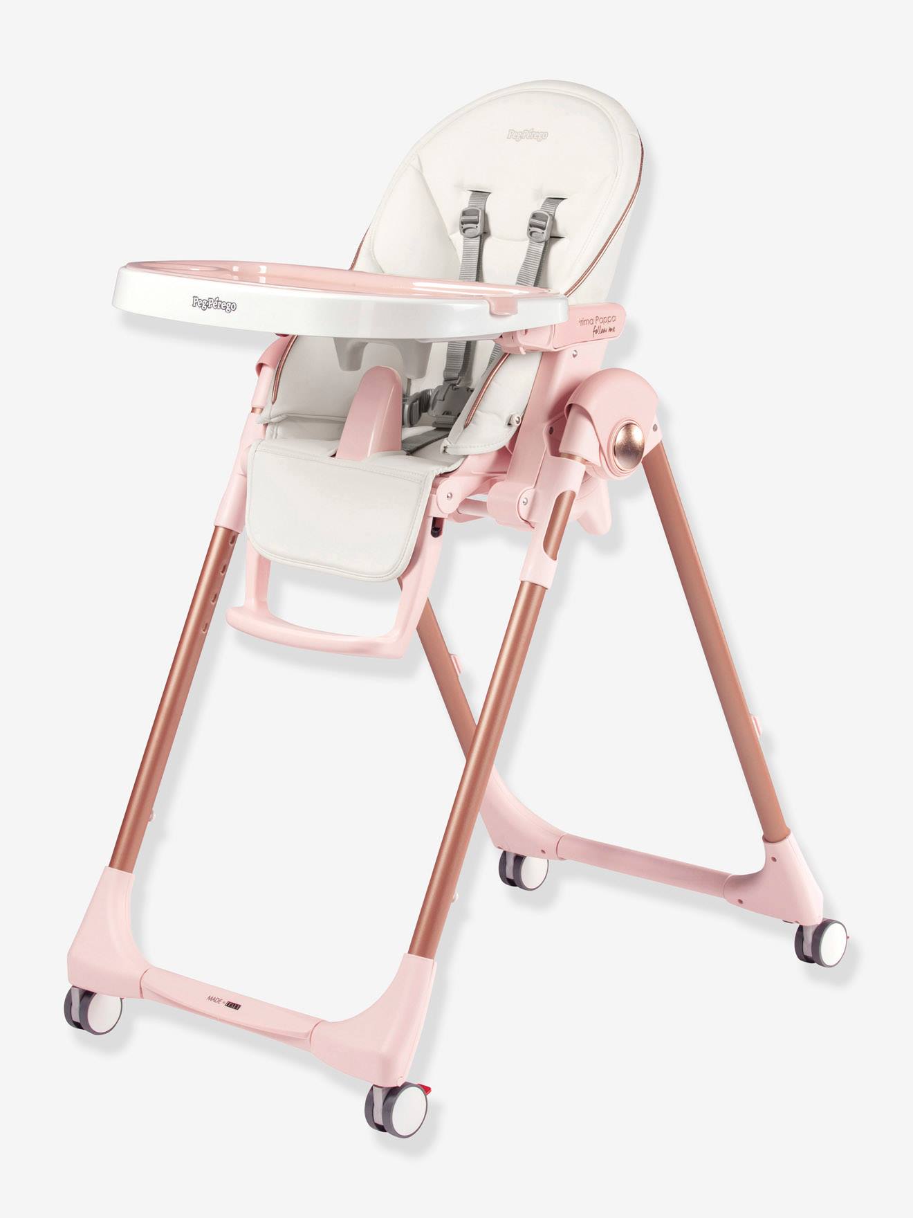 Peg-Pérego Hochstuhl PRIMA PAPPA FOLLOW ME PEG PEREGO - rosa