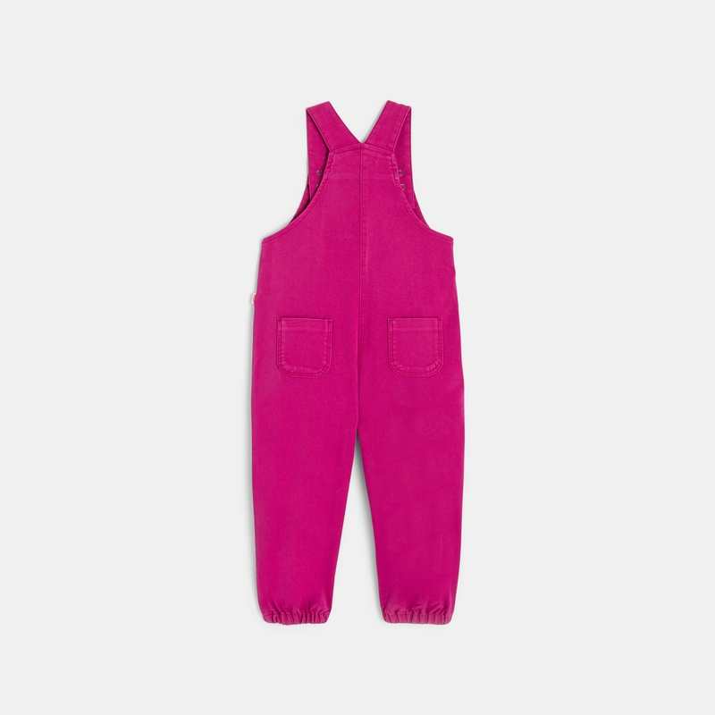 Salopette bébé fille twill violette orchidée Catimini