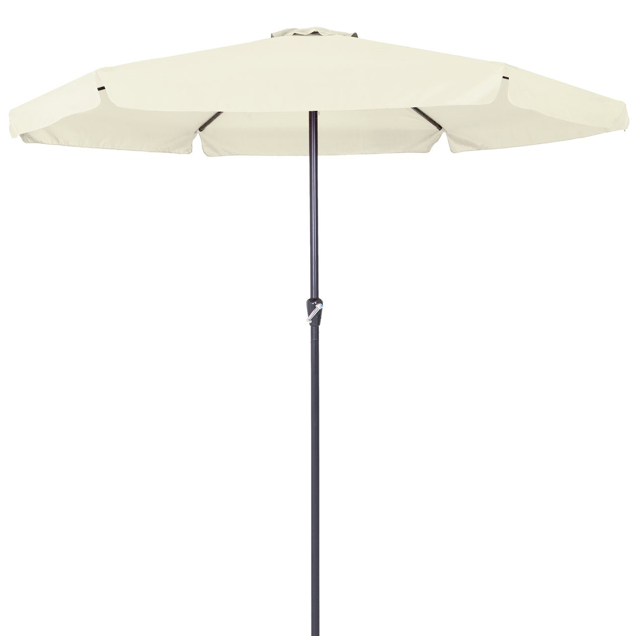 Kingsleeve Sonnenschirm Beige Alu Ø330cm