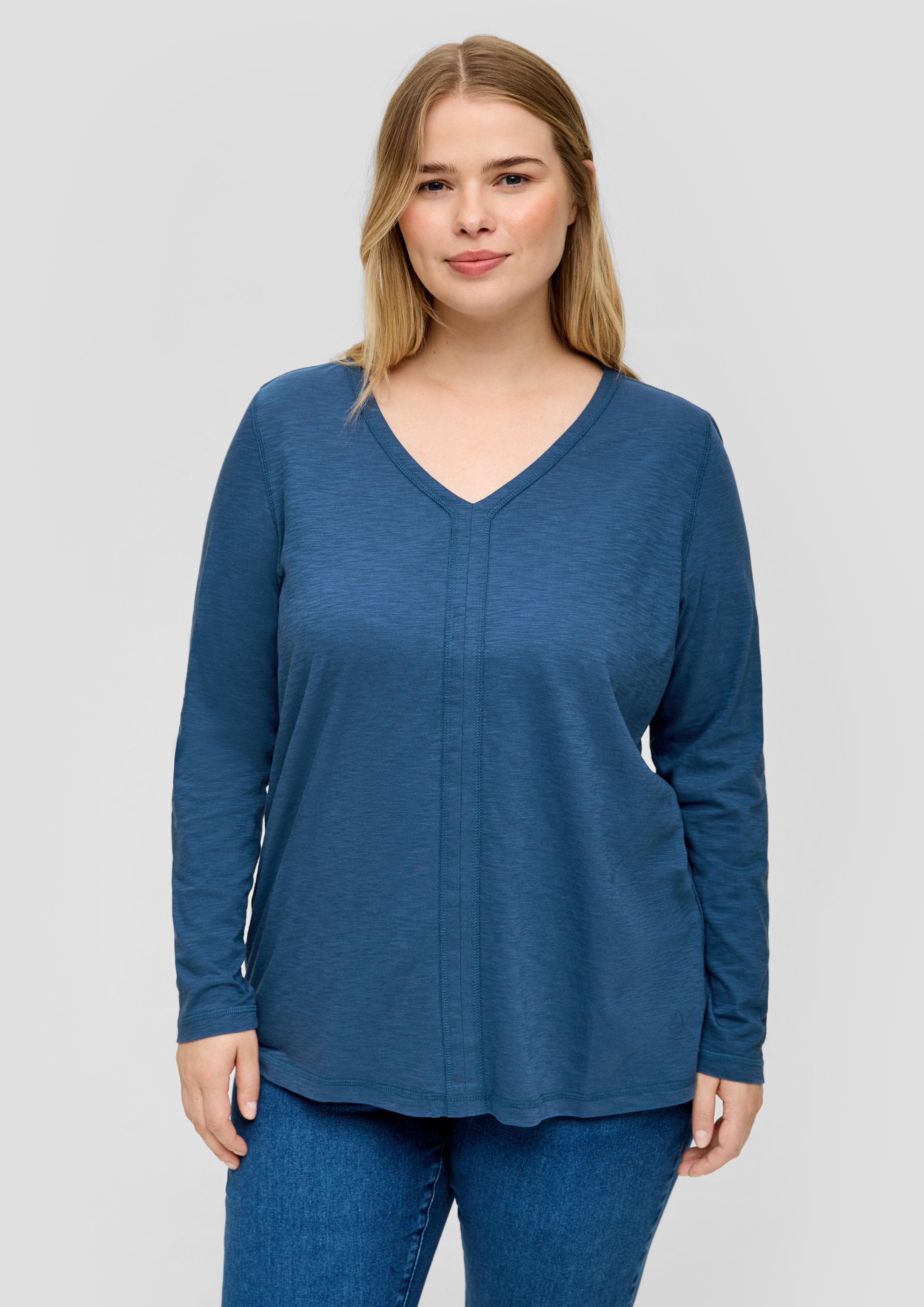 Longsleeve mit Teilungsnaht  2135920-5704