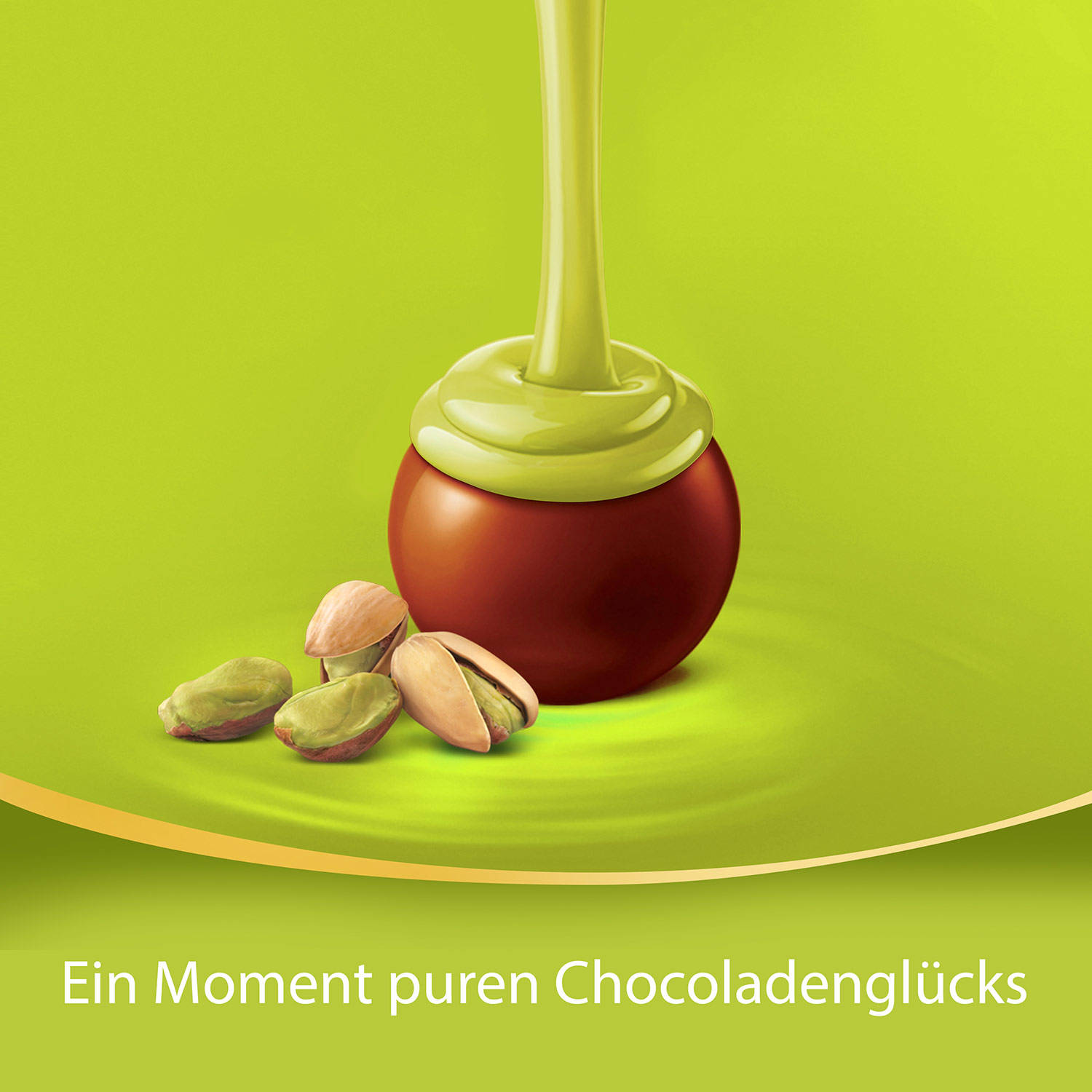 Lindt Lindor Kugeln Vollmilch Pistazie 1kg
